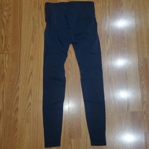 Lululemon Reveal tight navy blue/teal sz 6